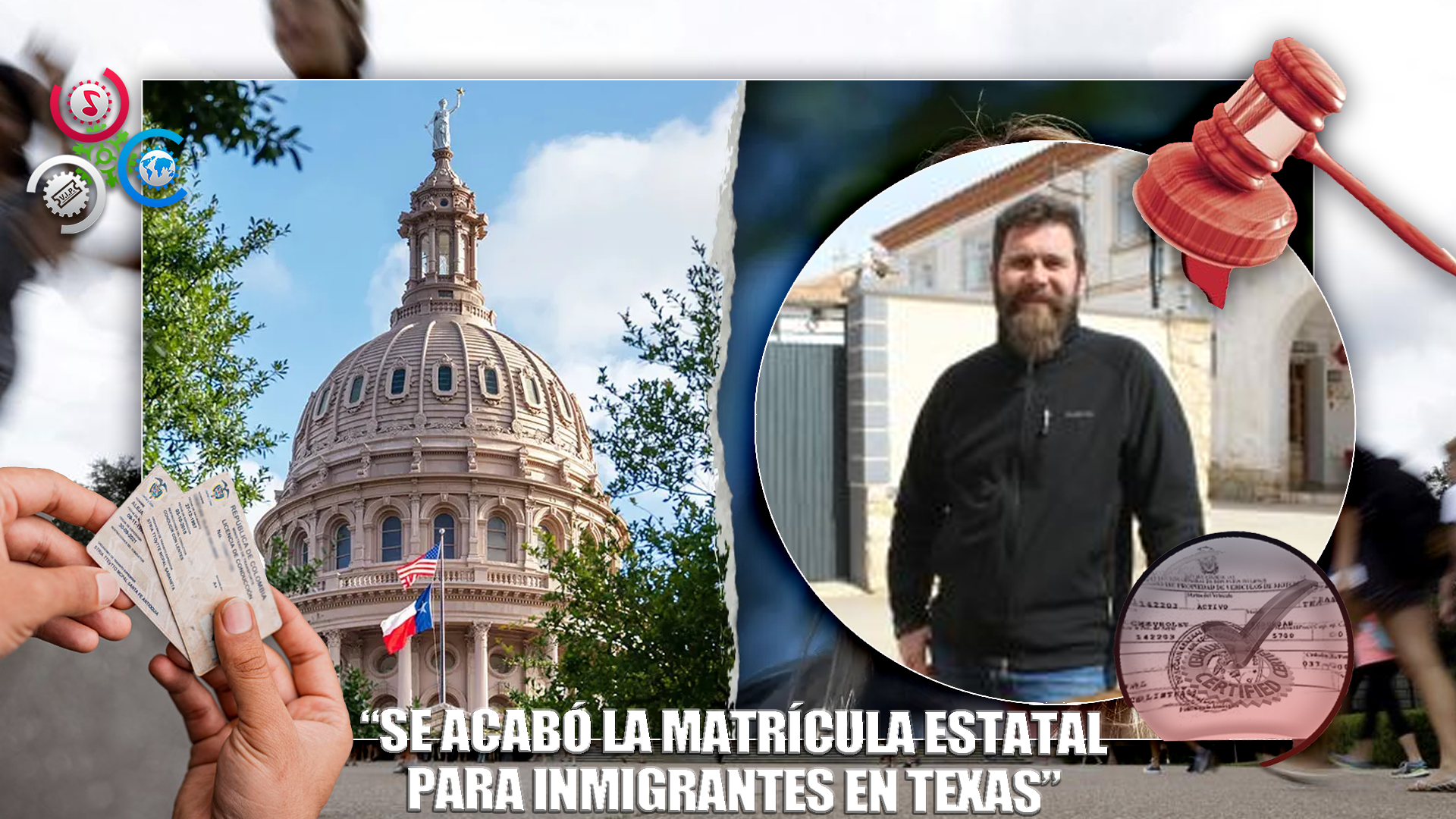 EE. UU. Demanda A Texas Por Ley De Matrículas Reducidas